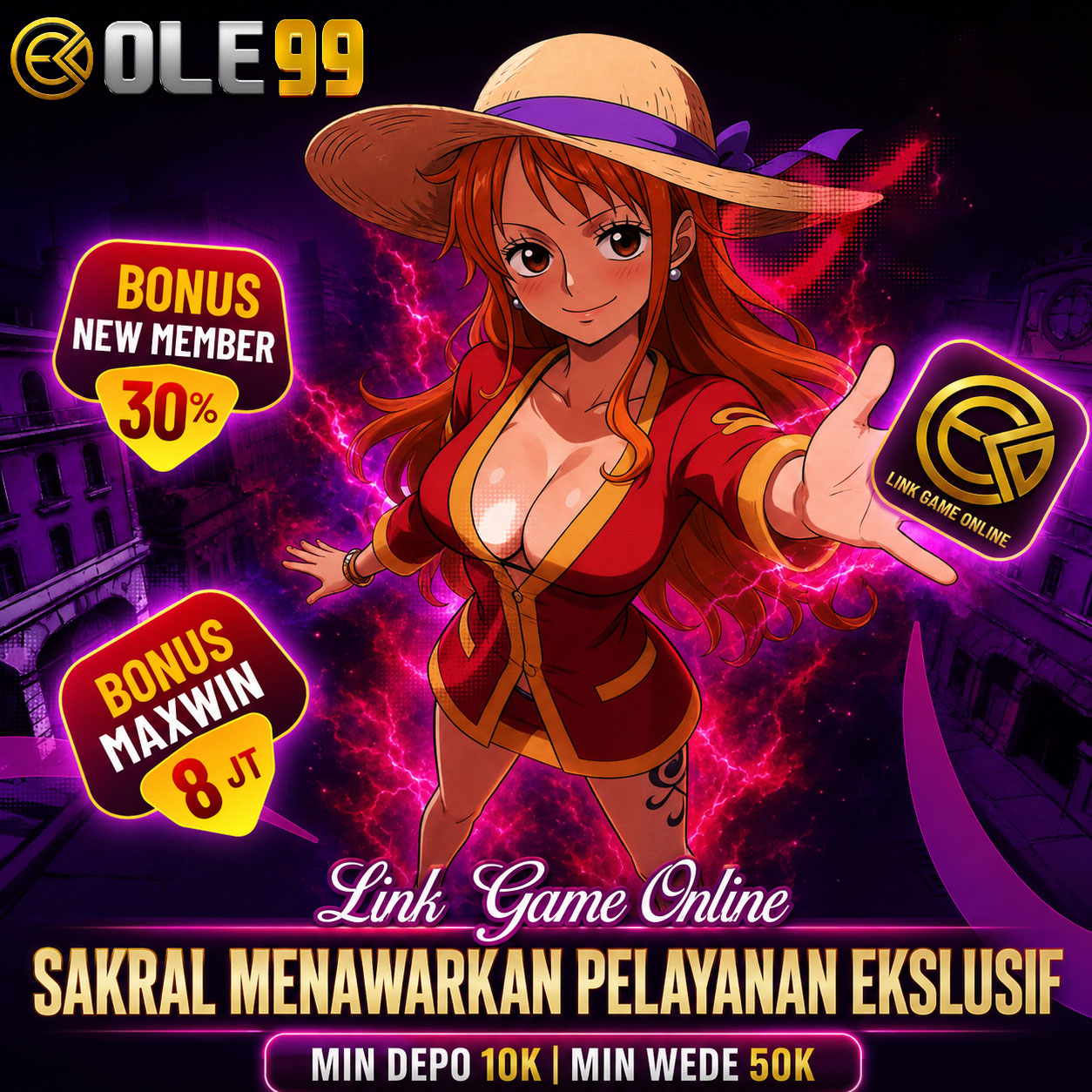 OLE99 | Link Game Online Sakral Menawarkan Pelayanan Eksklusif Bintang Lima
